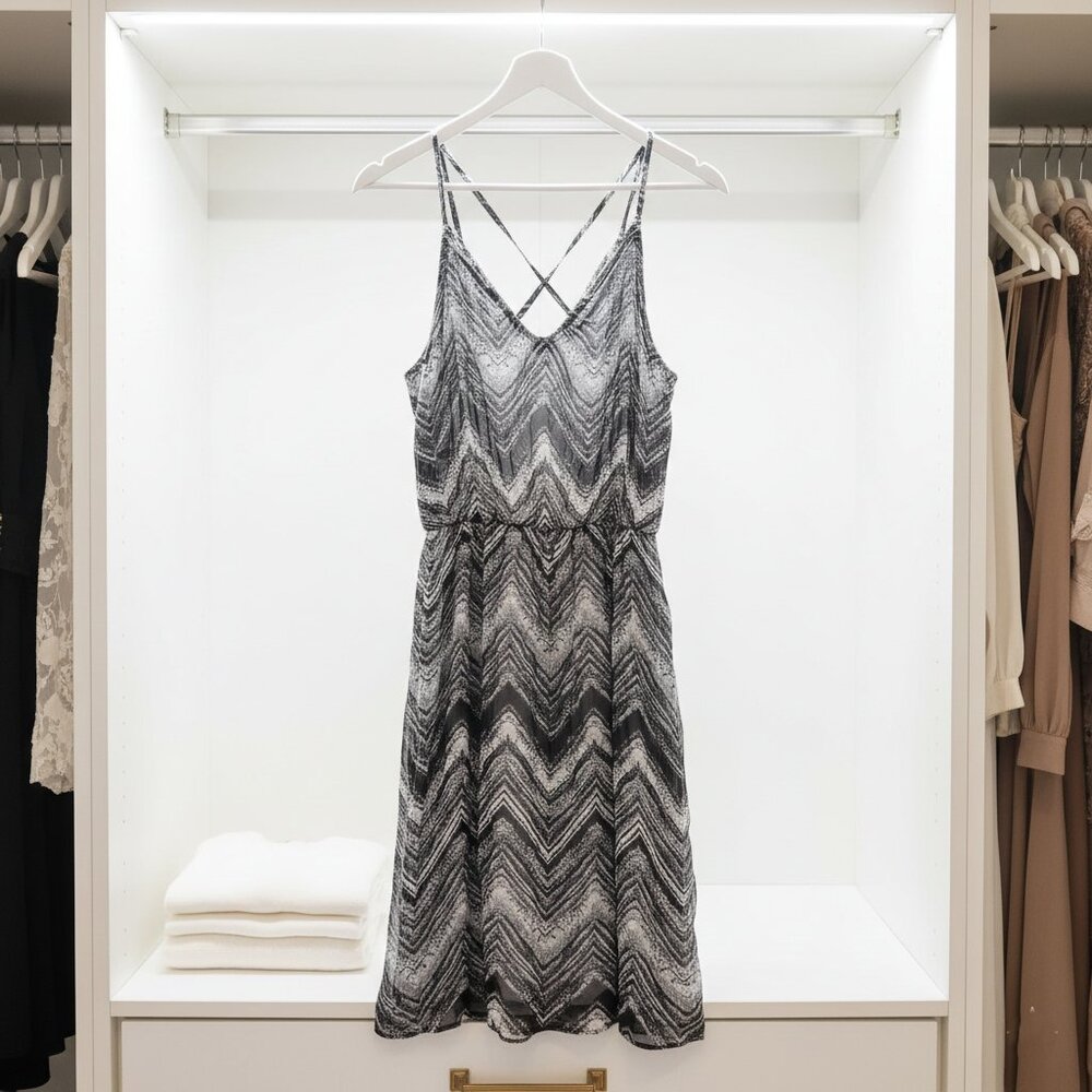 Guess Black and White Dress